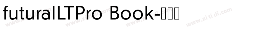futuralLTPro Book字体转换